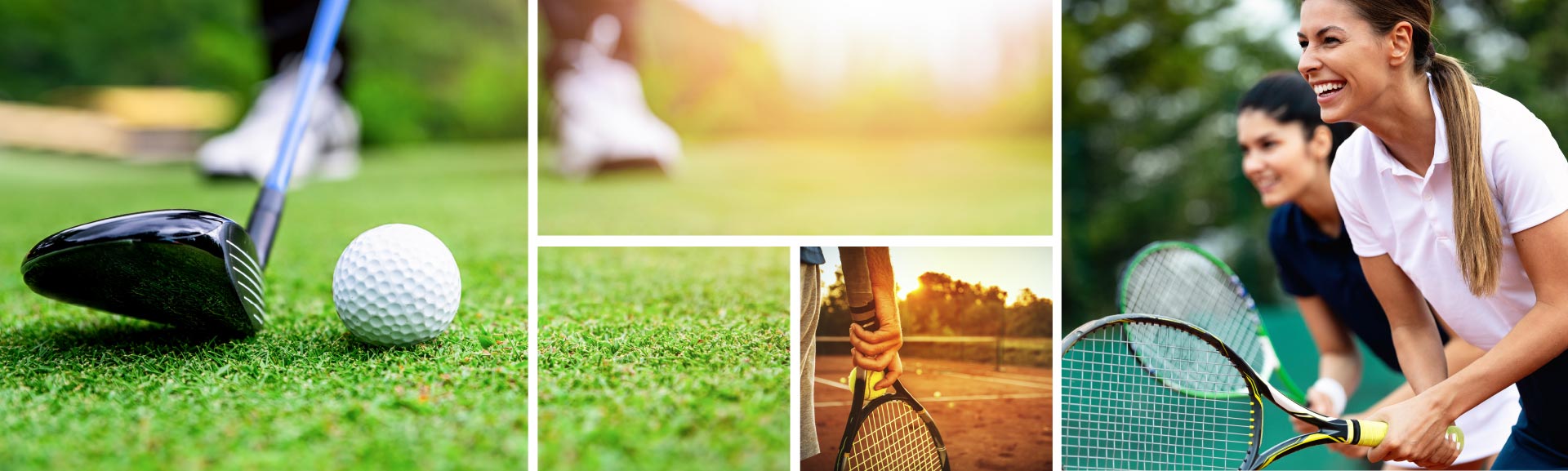 Golfplatz, Tennisspielen